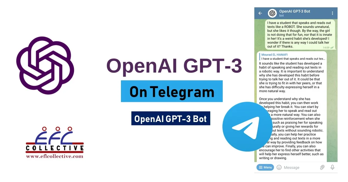 OpenAI GPT-3 on Telegram (Safe Link)